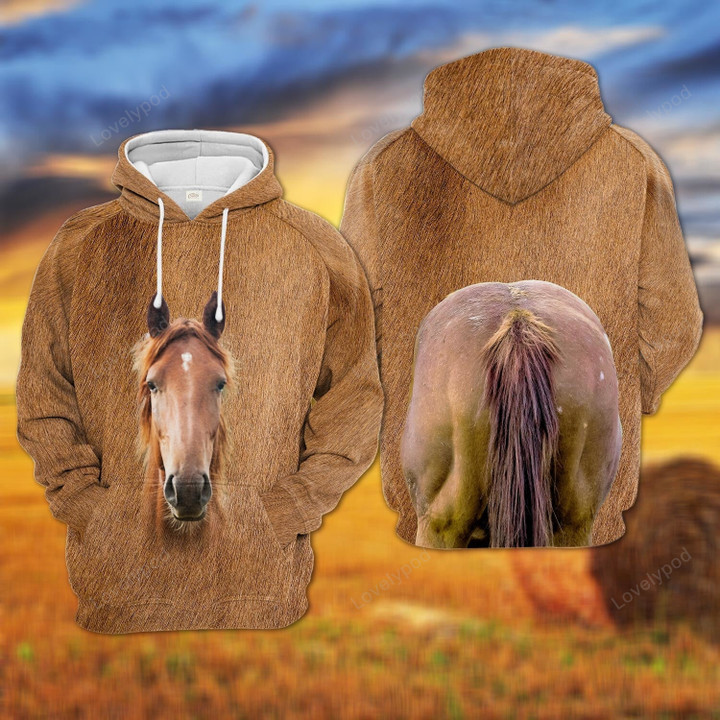 Horse 3D All Over Printed Hoodie, Horse 3D shirt for men and women, Horse lover gift