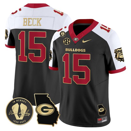 Men's Georgia Bulldogs 2024 Vapor Limited Jersey - Georgia State Style - All Stitched