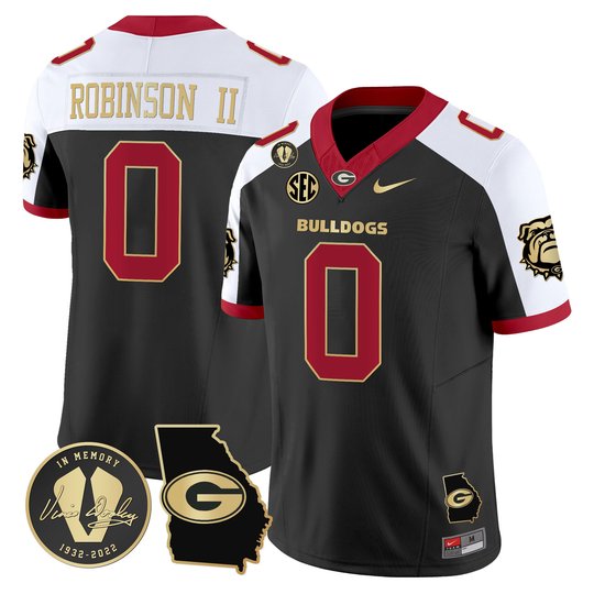 Men's Georgia Bulldogs 2024 Vapor Limited Jersey - Georgia State Style - All Stitched
