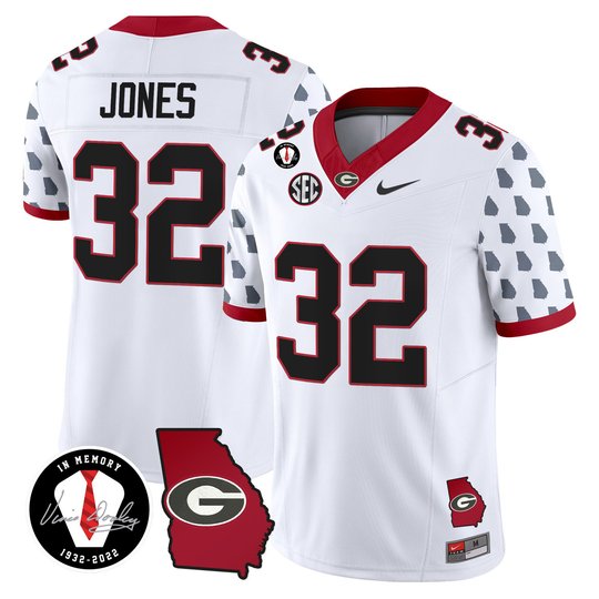 Men's Georgia Bulldogs 2024 Vapor Limited Jersey - Georgia State Style - All Stitched