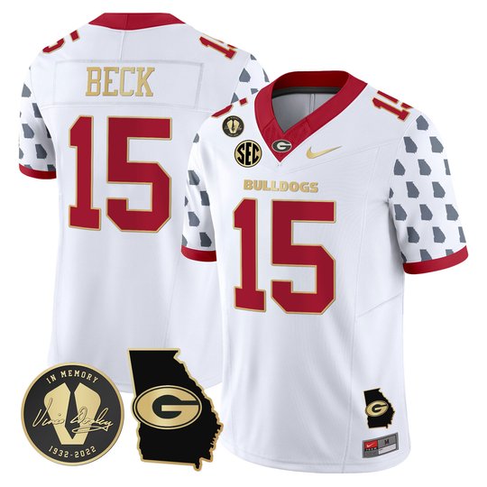Men's Georgia Bulldogs 2024 Vapor Limited Jersey - Georgia State Style - All Stitched