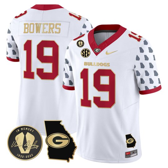 Men's Georgia Bulldogs 2024 Vapor Limited Jersey - Georgia State Style - All Stitched