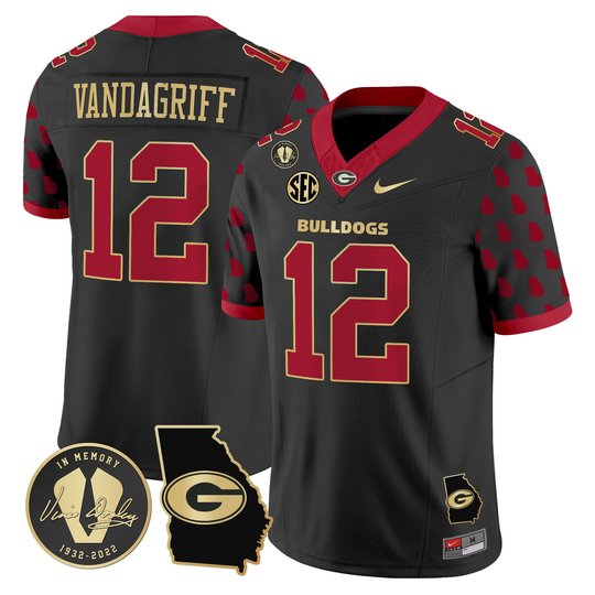 Men's Georgia Bulldogs 2024 Vapor Limited Jersey - Georgia State Style - All Stitched