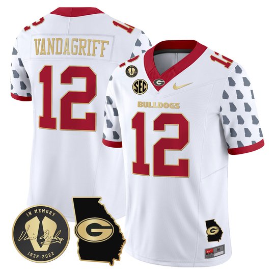 Men's Georgia Bulldogs 2024 Vapor Limited Jersey - Georgia State Style - All Stitched