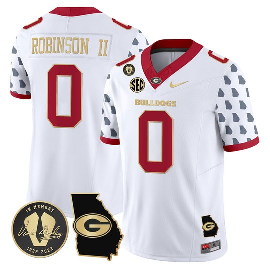 Men's Georgia Bulldogs 2024 Vapor Limited Jersey - Georgia State Style - All Stitched
