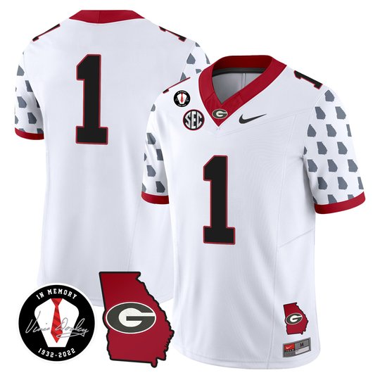Men's Georgia Bulldogs 2024 Vapor Limited Jersey - Georgia State Style - All Stitched