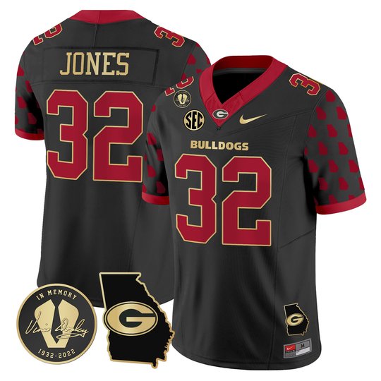 Men's Georgia Bulldogs 2024 Vapor Limited Jersey - Georgia State Style - All Stitched