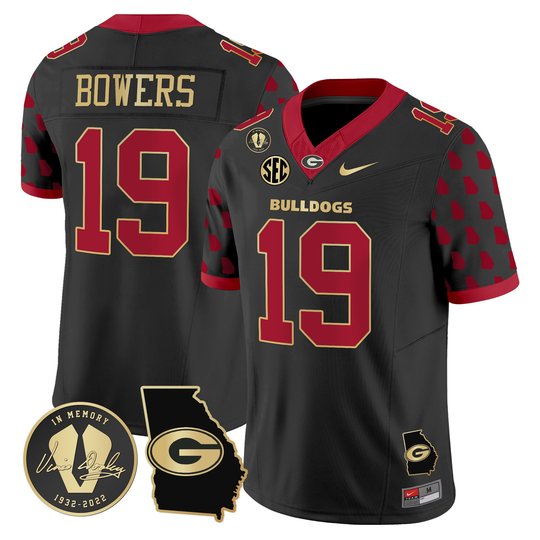 Men's Georgia Bulldogs 2024 Vapor Limited Jersey - Georgia State Style - All Stitched