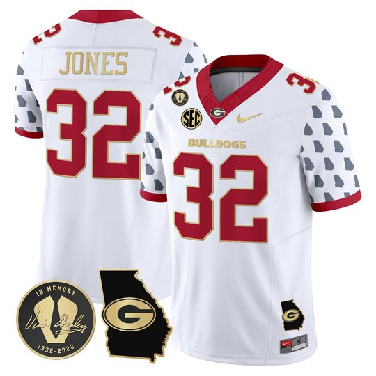 Men's Georgia Bulldogs 2024 Vapor Limited Jersey - Georgia State Style - All Stitched