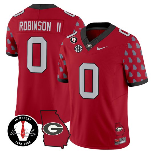 Men's Georgia Bulldogs 2024 Vapor Limited Jersey - Georgia State Style - All Stitched