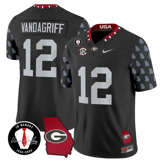 Men's Georgia Bulldogs 2024 Vapor Limited Jersey - Georgia State Style - All Stitched