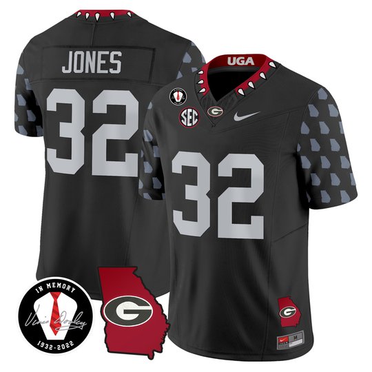 Men's Georgia Bulldogs 2024 Vapor Limited Jersey - Georgia State Style - All Stitched