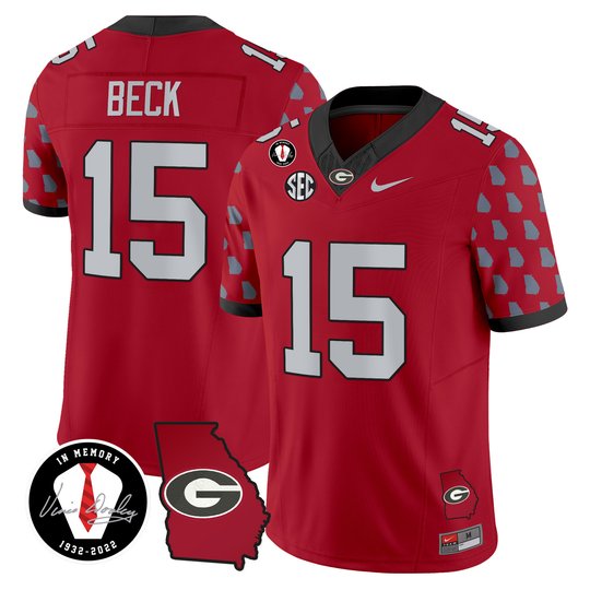 Men's Georgia Bulldogs 2024 Vapor Limited Jersey - Georgia State Style - All Stitched