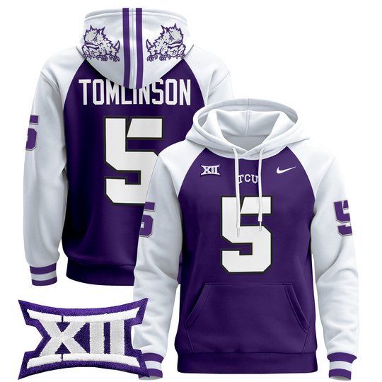 Men's TCU Horned Frogs 2024 Pullover Hoodie - All Stitched