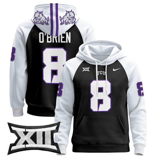 Men's TCU Horned Frogs 2024 Pullover Hoodie - All Stitched