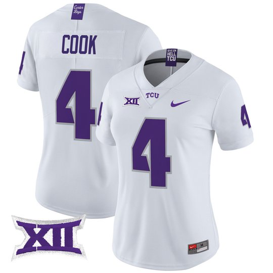 Women's TCU Horned Frogs 2024 Vapor Limited Jersey - All stitched