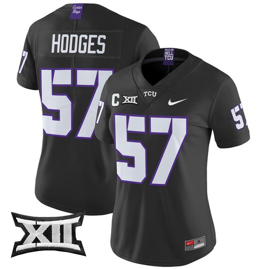 Women's TCU Horned Frogs 2024 Vapor Limited Jersey - All stitched
