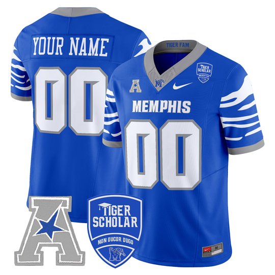Memphis Tigers 2024 Vapor Limited Custom Jersey - All Stitched