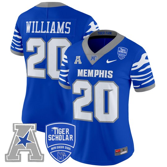 Women's Memphis Tigers 2024 Vapor Limited Jersey - All Stitched