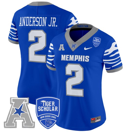 Women's Memphis Tigers 2024 Vapor Limited Jersey - All Stitched
