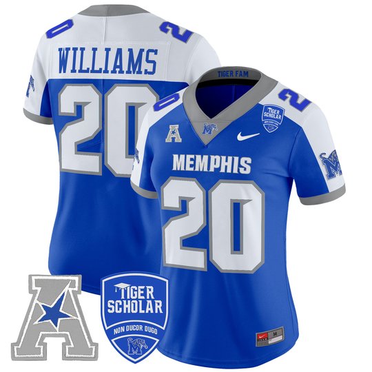 Women's Memphis Tigers 2024 Vapor Limited Jersey - All Stitched