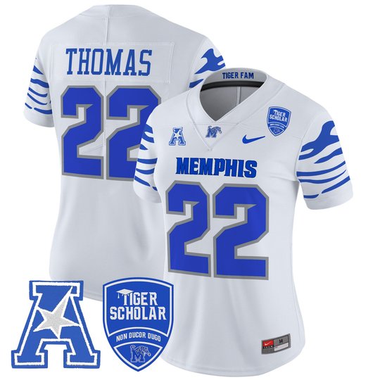 Women's Memphis Tigers 2024 Vapor Limited Jersey - All Stitched