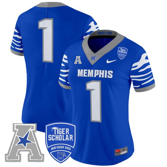 Women's Memphis Tigers 2024 Vapor Limited Jersey - All Stitched
