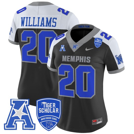 Women's Memphis Tigers 2024 Vapor Limited Jersey - All Stitched