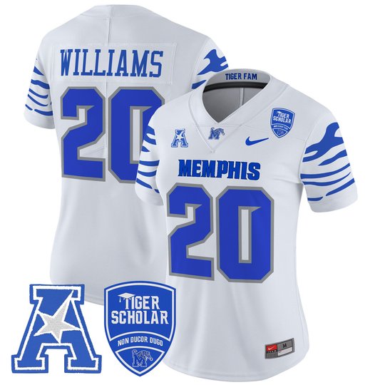 Women's Memphis Tigers 2024 Vapor Limited Jersey - All Stitched