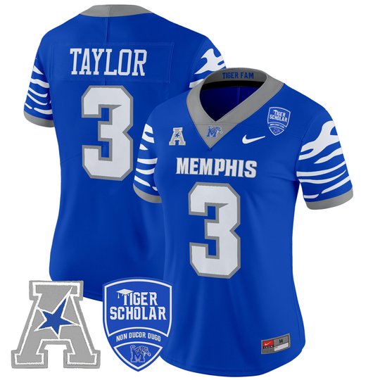 Women's Memphis Tigers 2024 Vapor Limited Jersey - All Stitched