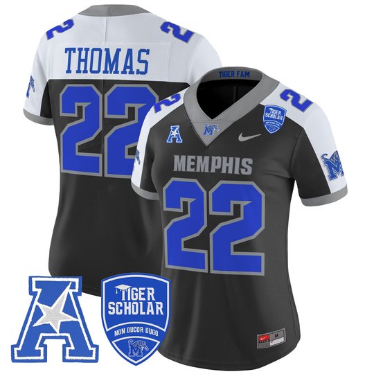 Women's Memphis Tigers 2024 Vapor Limited Jersey - All Stitched