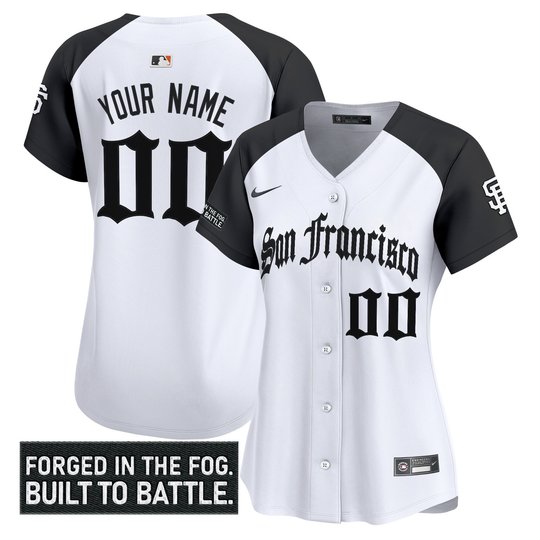 San Francisco Giants 'Gothic Fog Edition' Vapor Premier Limited Custom Jersey - All Stitched