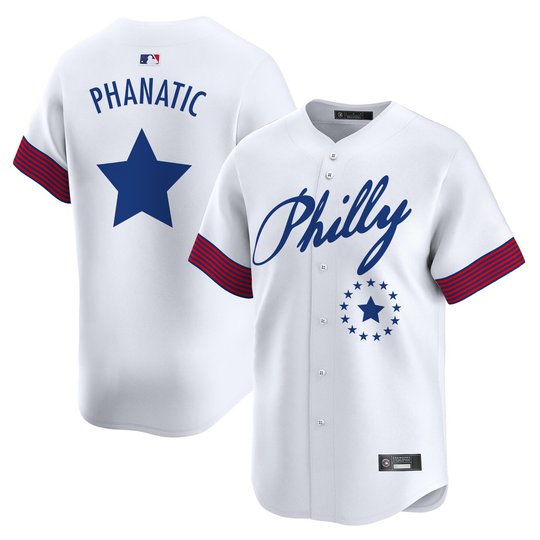 Men's Philadelphia Phillies 2025 Independence Day Vapor Premier Limited Jersey V2 - All Stitched