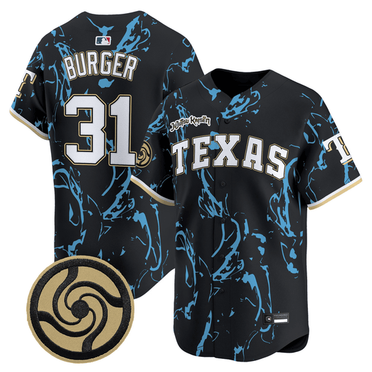 Texas Rangers x Jujutsu Kaisen Vapor Premier Limited Jersey - All Stitched