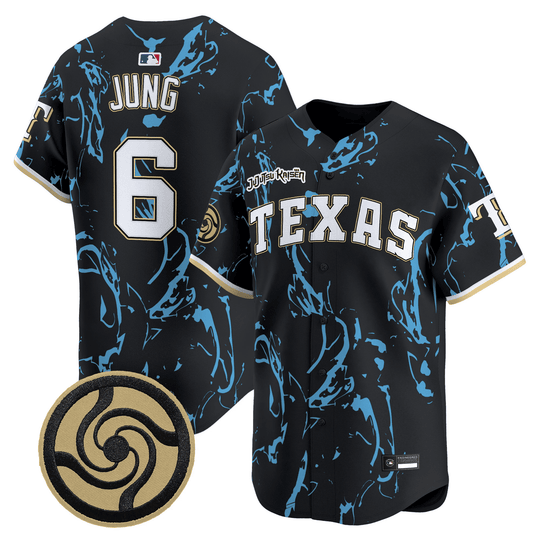 Texas Rangers x Jujutsu Kaisen Vapor Premier Limited Jersey - All Stitched