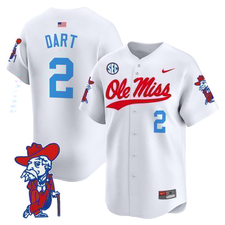 Men's Ole Miss Rebels 2024 Vapor Baseball Jersey - All Stitched
