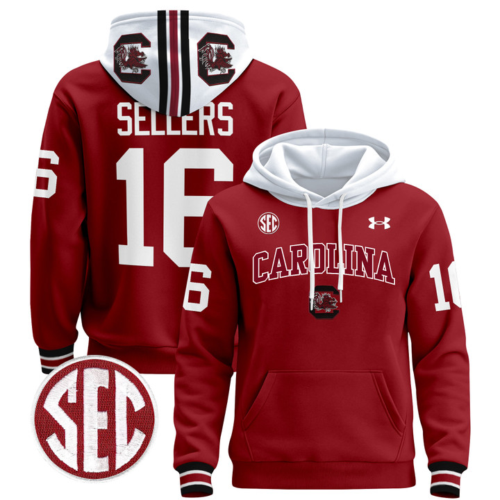 Men's South Carolina Gamecocks 1980 Throwback 2024 Pullover Hoodie V2 - All Stitched