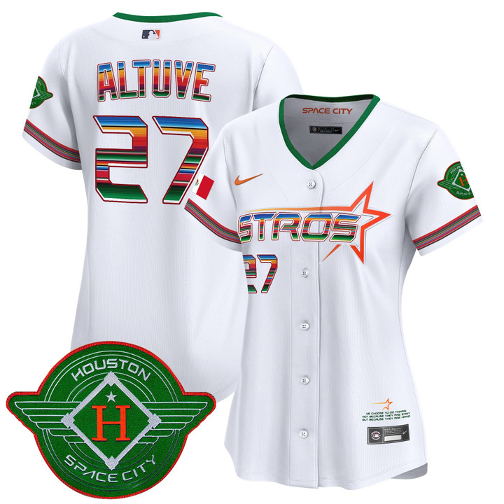 Women's Astros 2025 City Connect Mexico Vapor Premier Limited Jersey - All Stitched