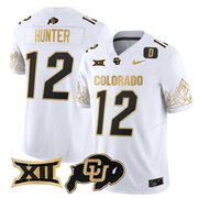 Men's Colorado Buffaloes Big 12 XII Patch Gold Vapor Limited Jersey - All Stitched