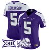 Women's TCU Horned Frogs 2024 Vapor Limited Jersey - All stitched