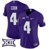 Women's TCU Horned Frogs 2024 Vapor Limited Jersey - All stitched