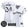 Women's Dodgers Mexico 2025 LA Gothic Style Patch Vapor Premier Limited Jersey - All Stitched