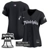 Women's Eagles 'Retro Newspaper Edition' Vapor Baseball Jersey - All Stitched