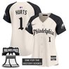 Women's Eagles 'Retro Newspaper Edition' Vapor Baseball Jersey - All Stitched