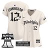 Women's Eagles 'Retro Newspaper Edition' Vapor Baseball Jersey - All Stitched