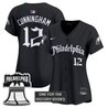 Women's Eagles 'Retro Newspaper Edition' Vapor Baseball Jersey - All Stitched
