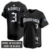 Men's Minnesota Timberwolves 2025 'Gothic North Howl Edition' Vapor Baseball Jersey - All Stitched
