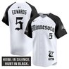 Men's Minnesota Timberwolves 2025 'Gothic North Howl Edition' Vapor Baseball Jersey - All Stitched