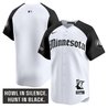 Men's Minnesota Timberwolves 2025 'Gothic North Howl Edition' Vapor Baseball Jersey - All Stitched