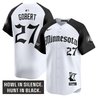 Men's Minnesota Timberwolves 2025 'Gothic North Howl Edition' Vapor Baseball Jersey - All Stitched
